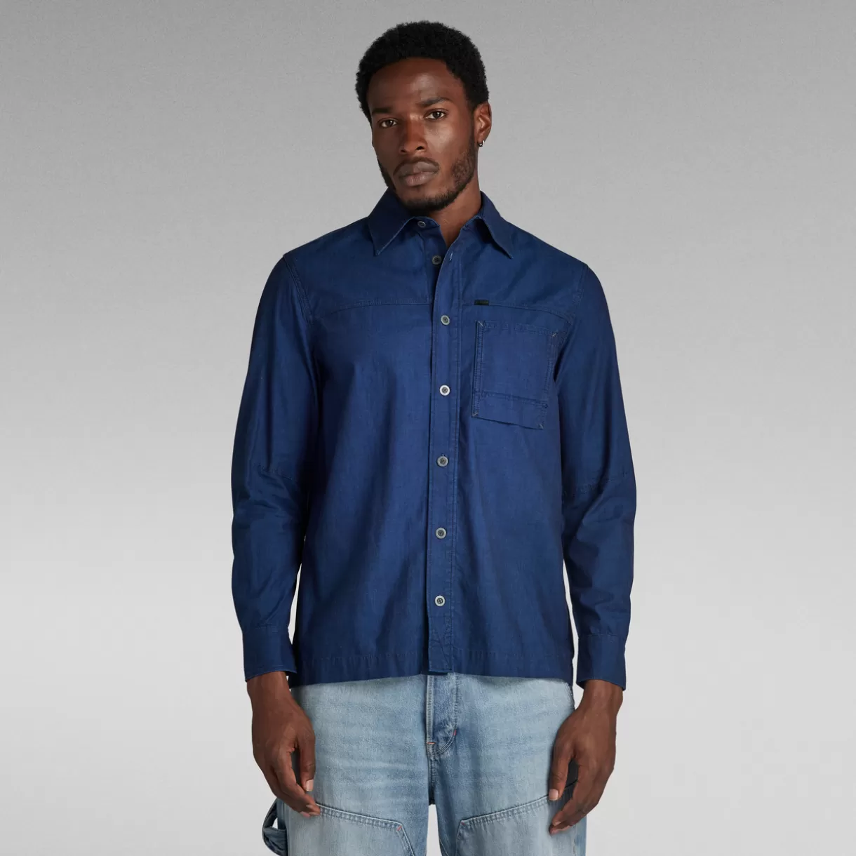 1-Pocket Regular Denim Shirt*G-Star Outlet