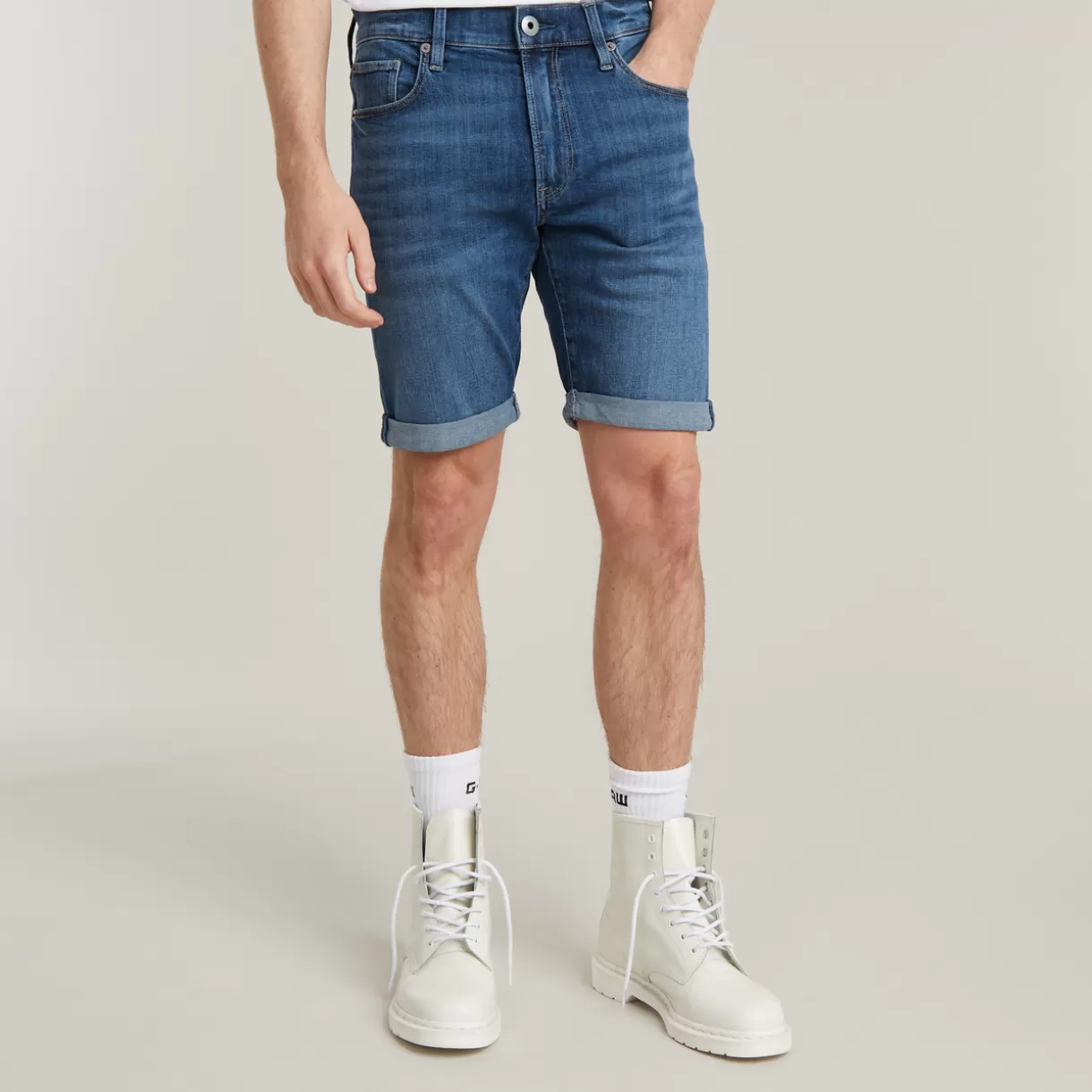 3301 Slim Denim Shorts*G-Star Discount