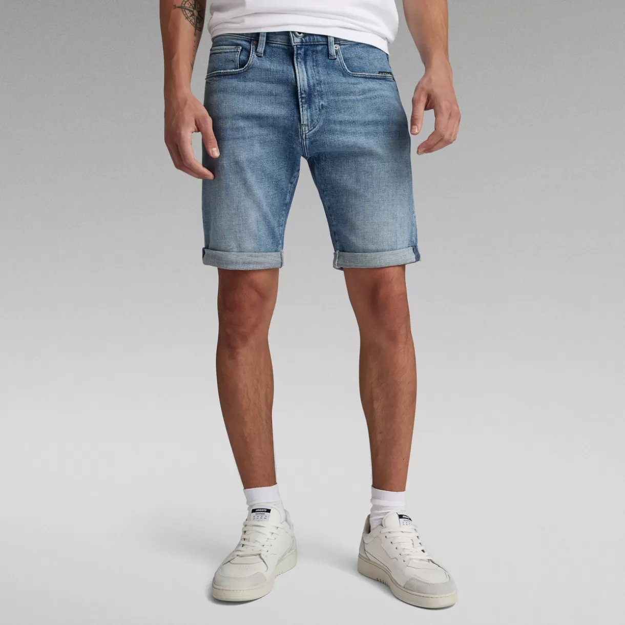 3301 Slim Denim Shorts*G-Star Best Sale