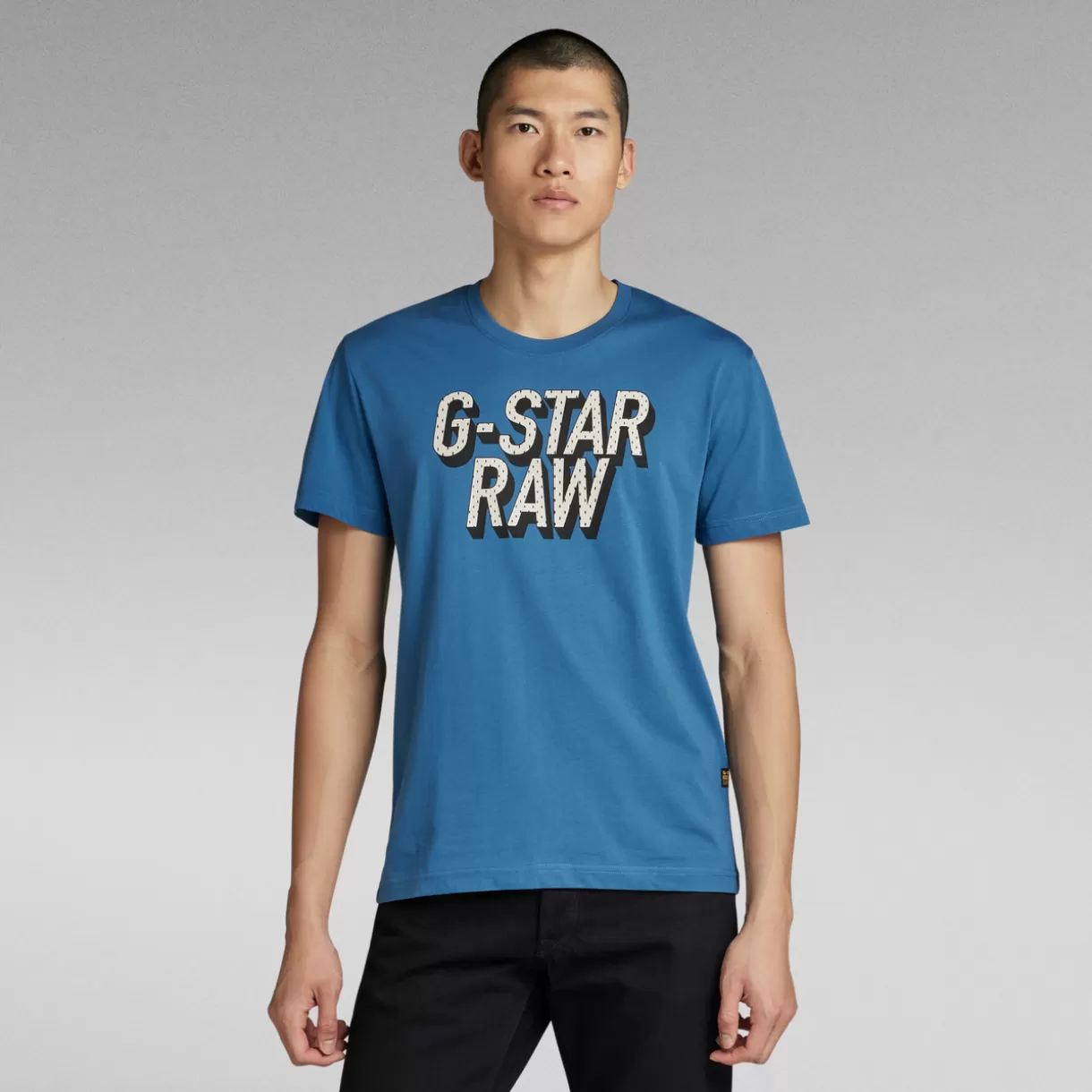 3D Dotted Graphic T-Shirt*G-Star Flash Sale