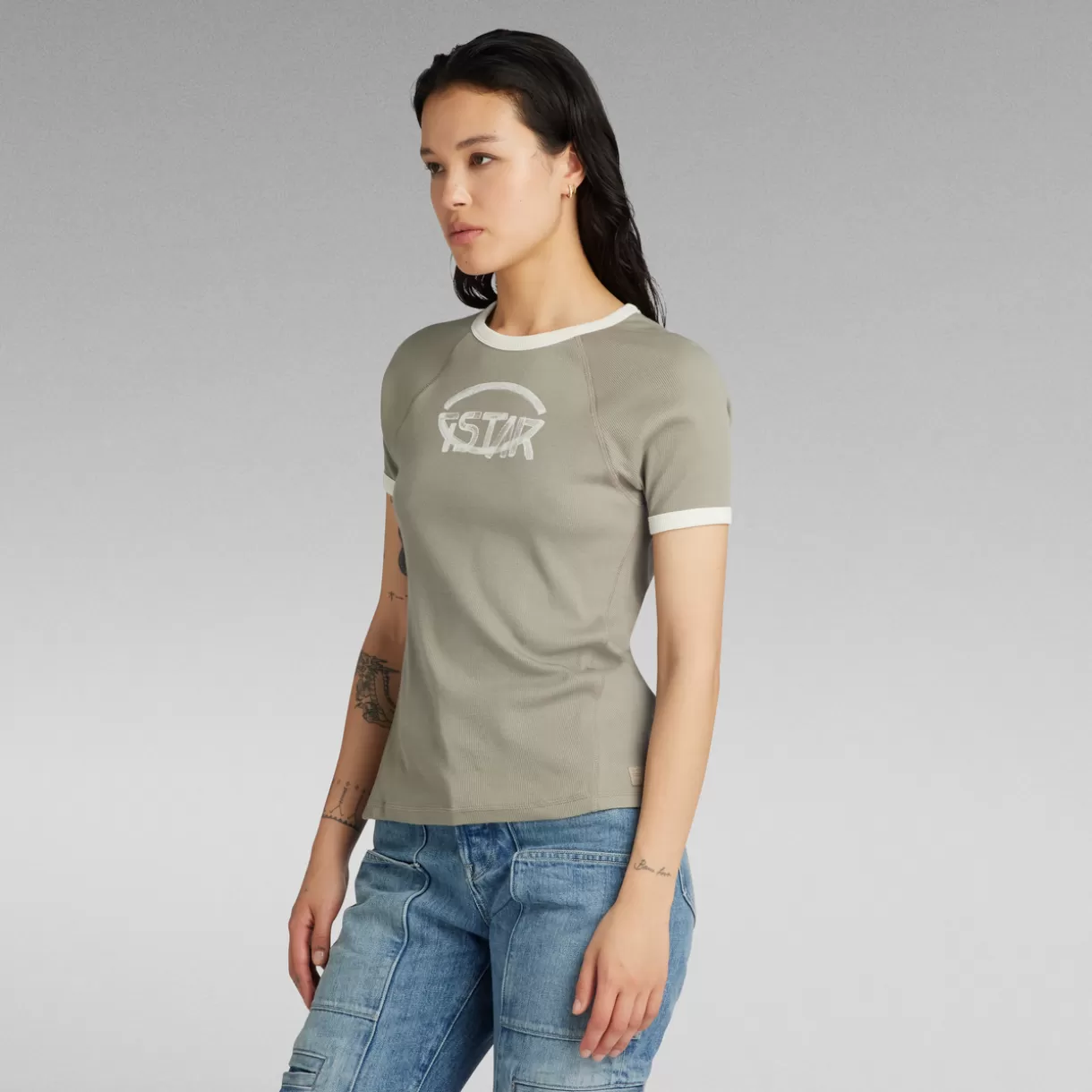 Army Ringer Slim Top*G-Star Flash Sale