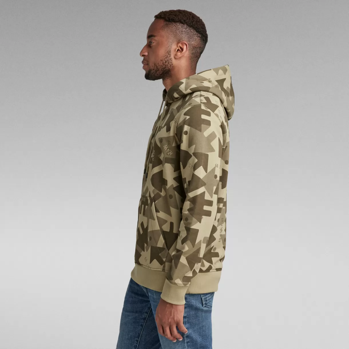 Arrow Camo Hooded Sweater*G-Star Online