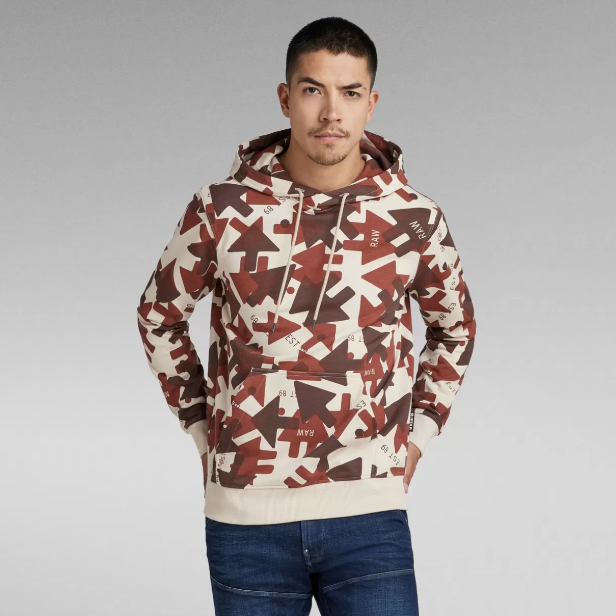 Arrow Camo Hooded Sweater*G-Star Shop