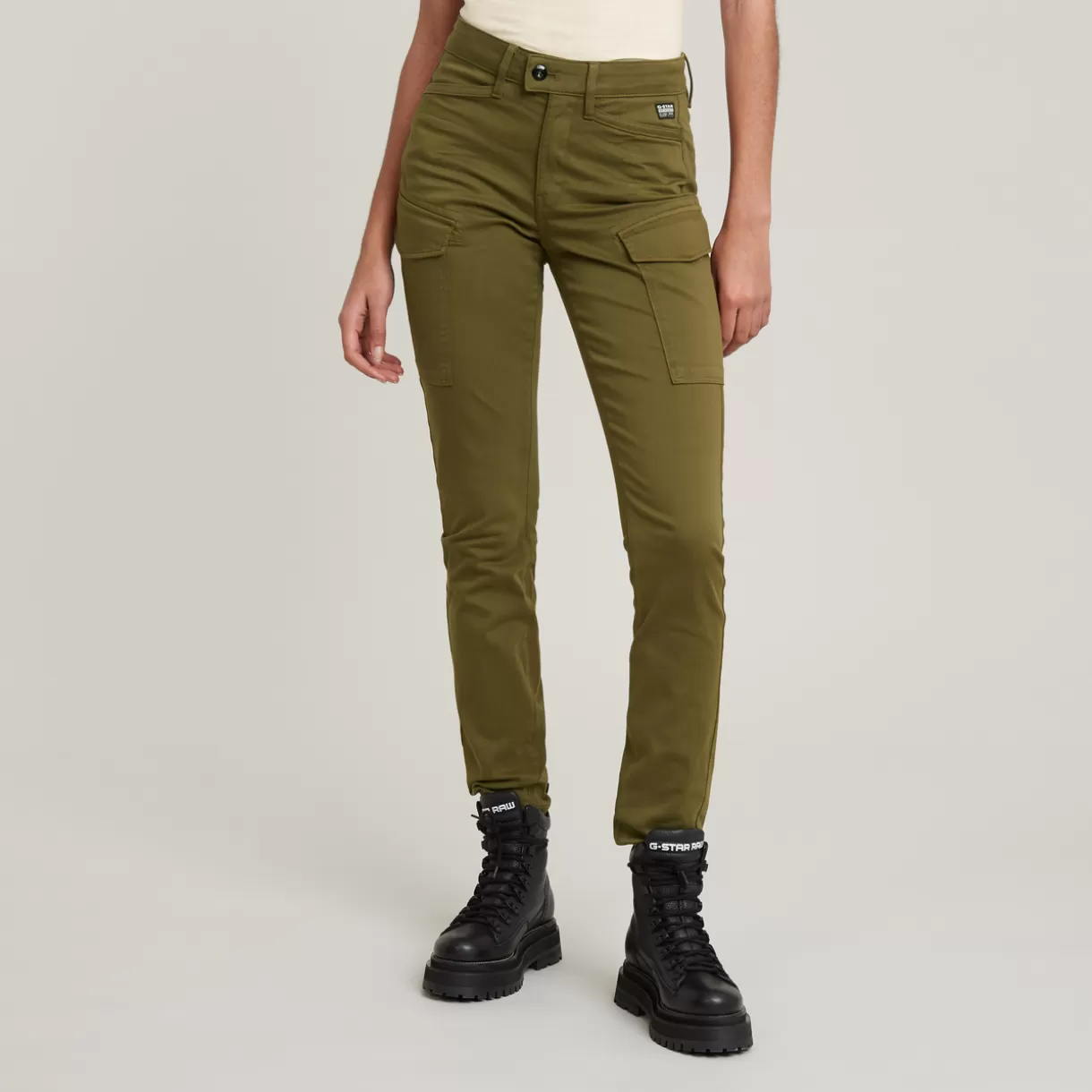 Blossite G-Shape Army High Skinny Pants*G-Star Clearance