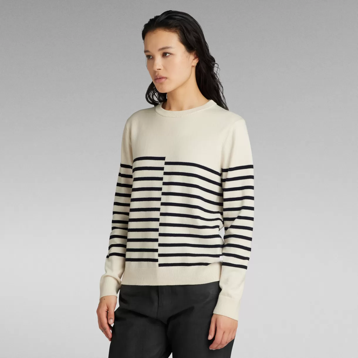 Broken Stripe Jumper*G-Star Discount