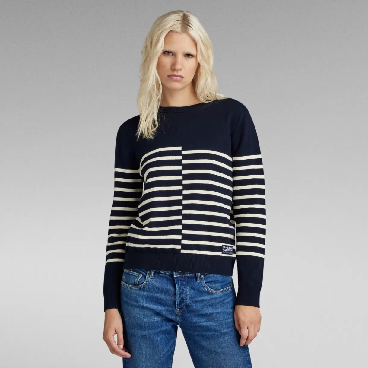 Broken Stripe Jumper*G-Star Flash Sale