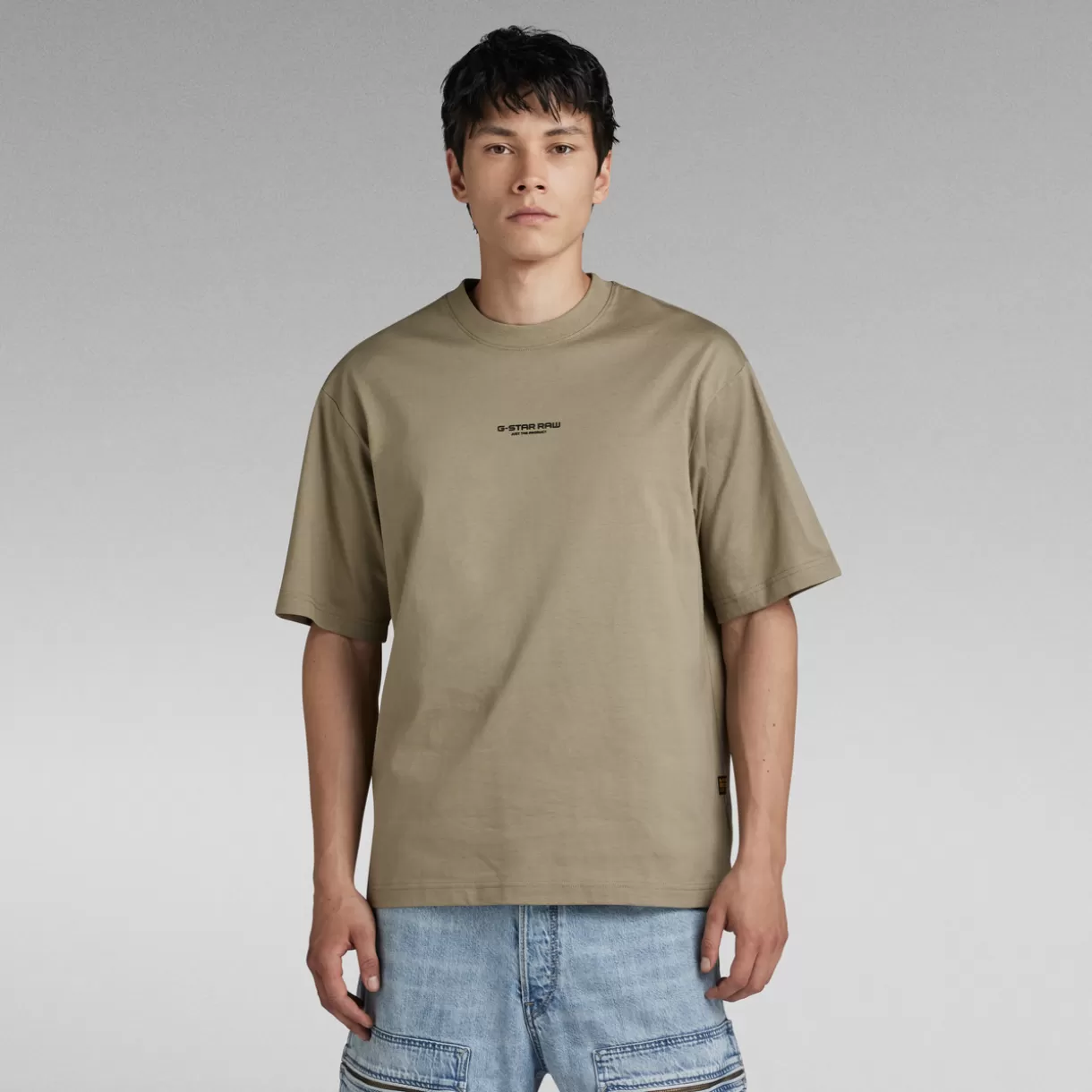 Center Chest Boxy T-Shirt*G-Star Best Sale