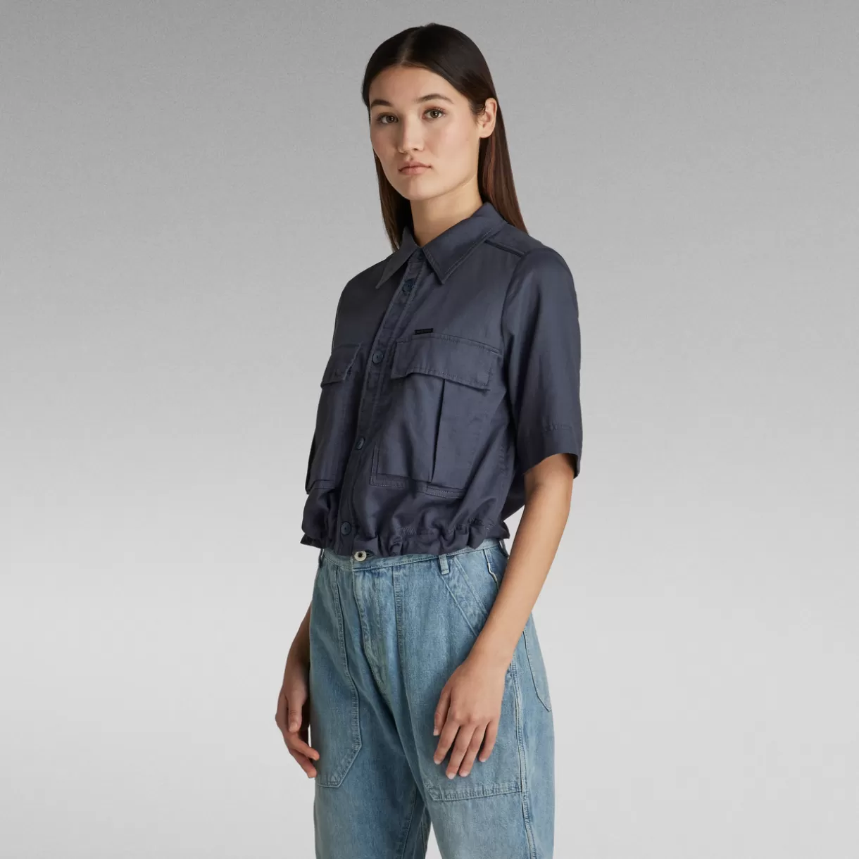 Cropped Field T-Shirt*G-Star Cheap