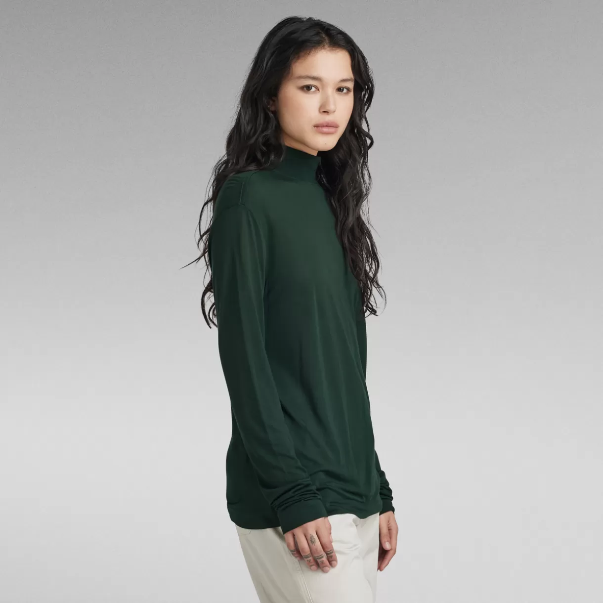 Essential Mock Loose Top*G-Star Sale