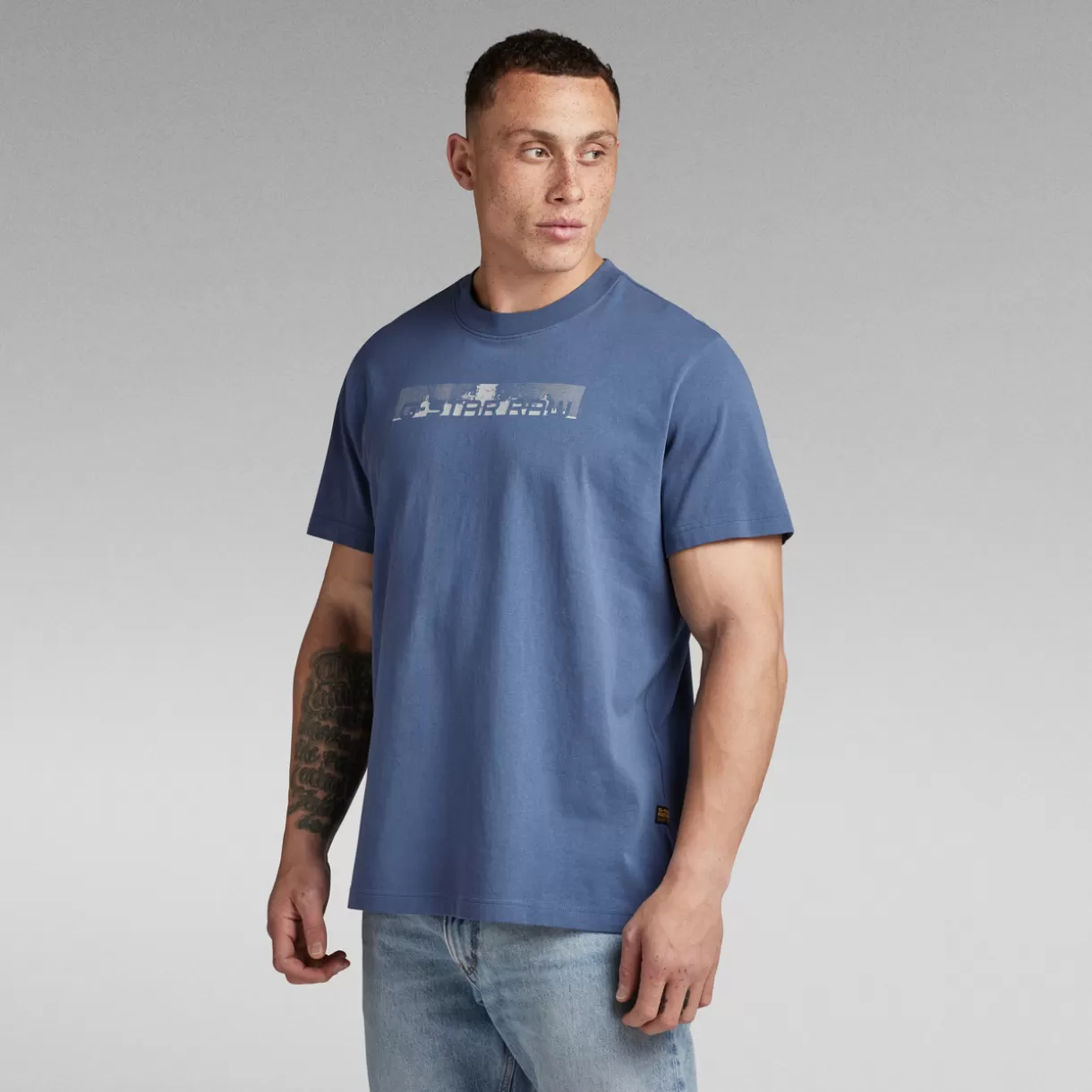 Flight Deck Back Graphic Loose T-Shirt*G-Star Discount