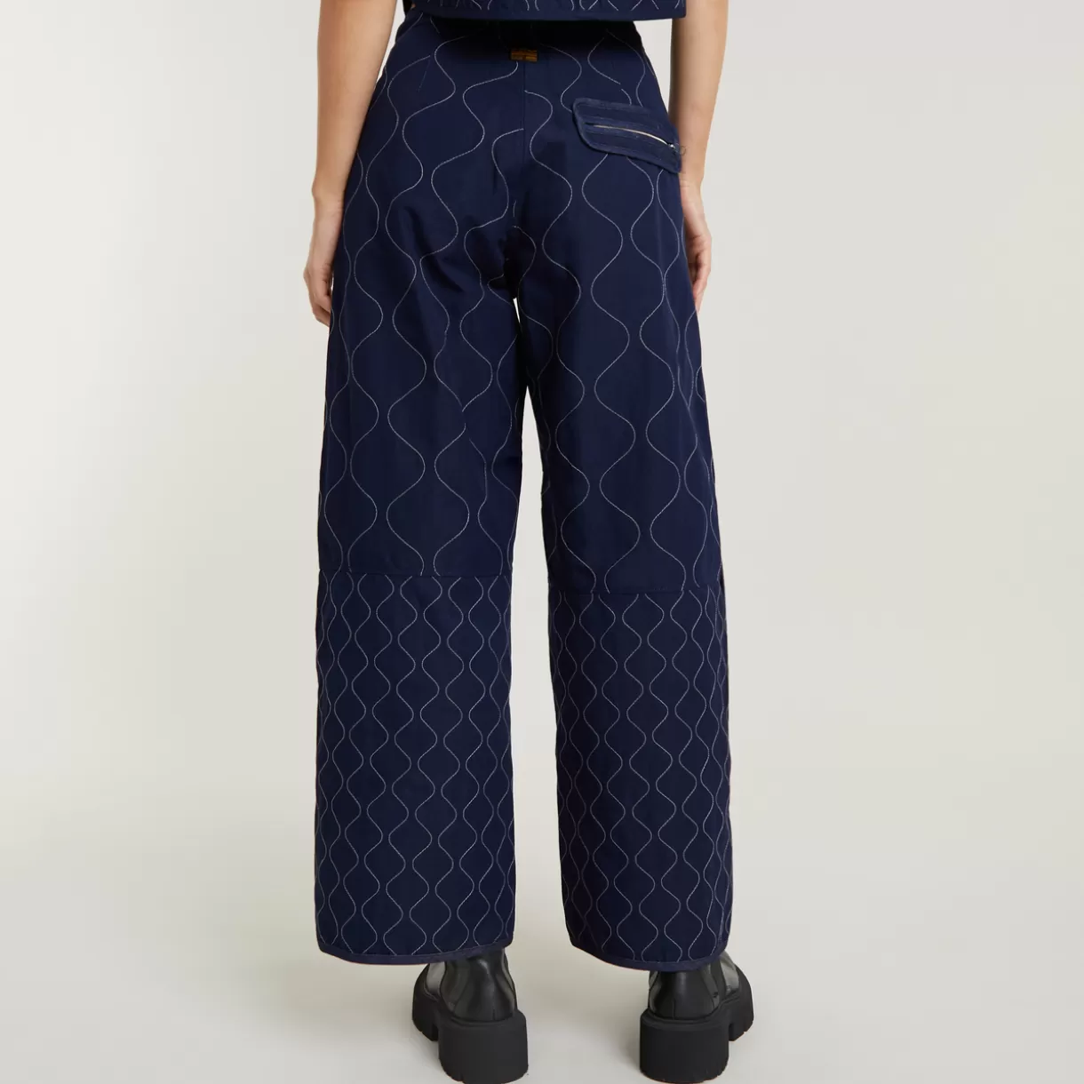 GSRR Quilted Barrel Ankle Jeans*G-Star Fashion