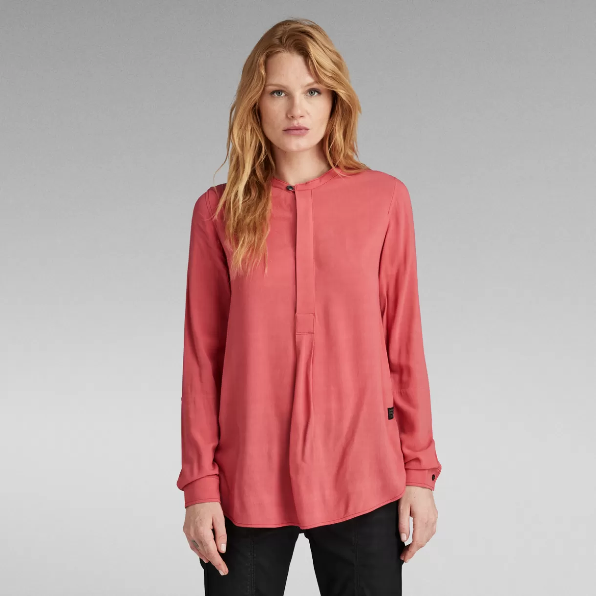 Half Placket Top*G-Star Cheap