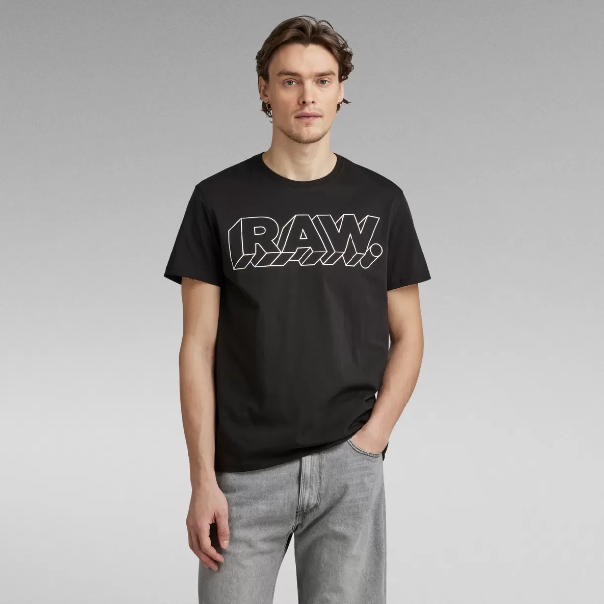 Holographic Raw T-Shirt*G-Star Hot