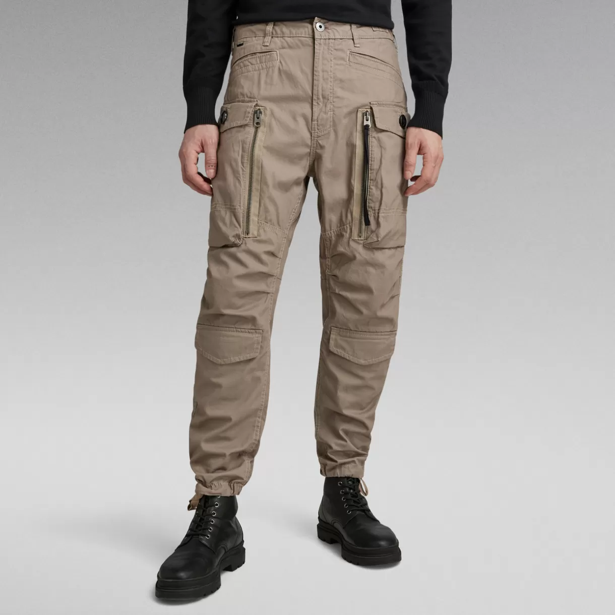 Long Pocket Zip Relaxed Tapered Cargo Pants*G-Star Online