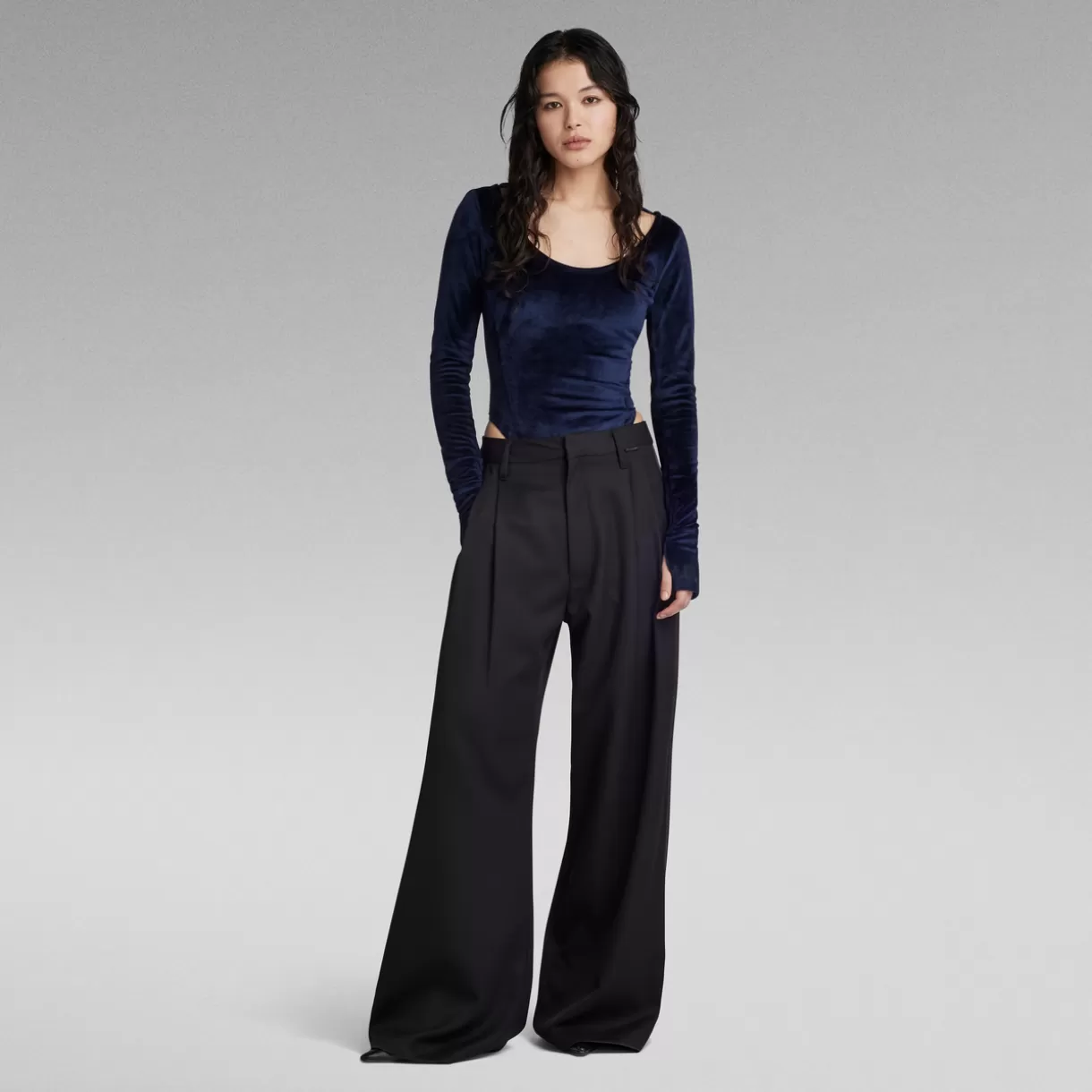 Loose Pleated Holiday Pants*G-Star Fashion