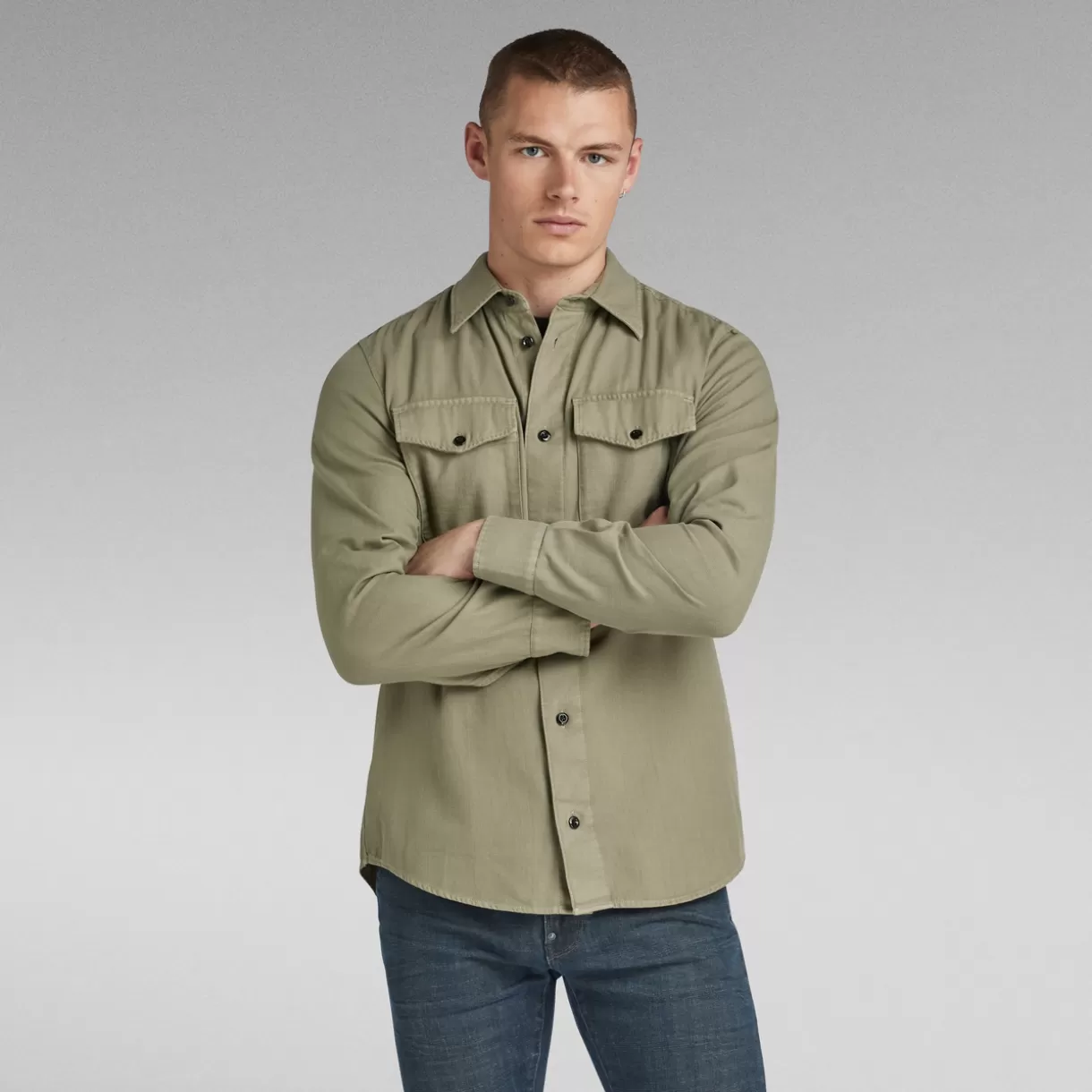 Marine Slim Shirt*G-Star Clearance