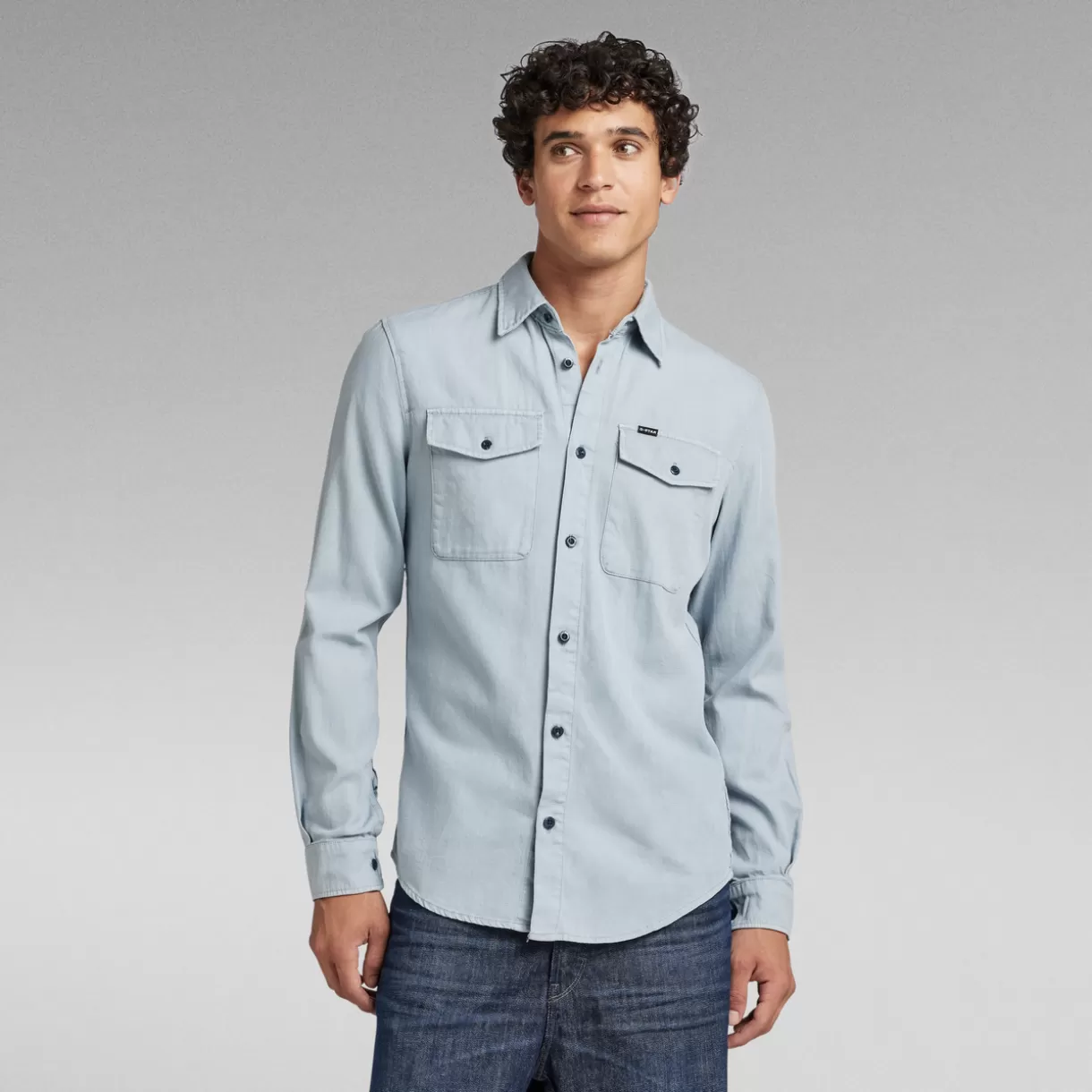 Marine Slim Shirt*G-Star Cheap