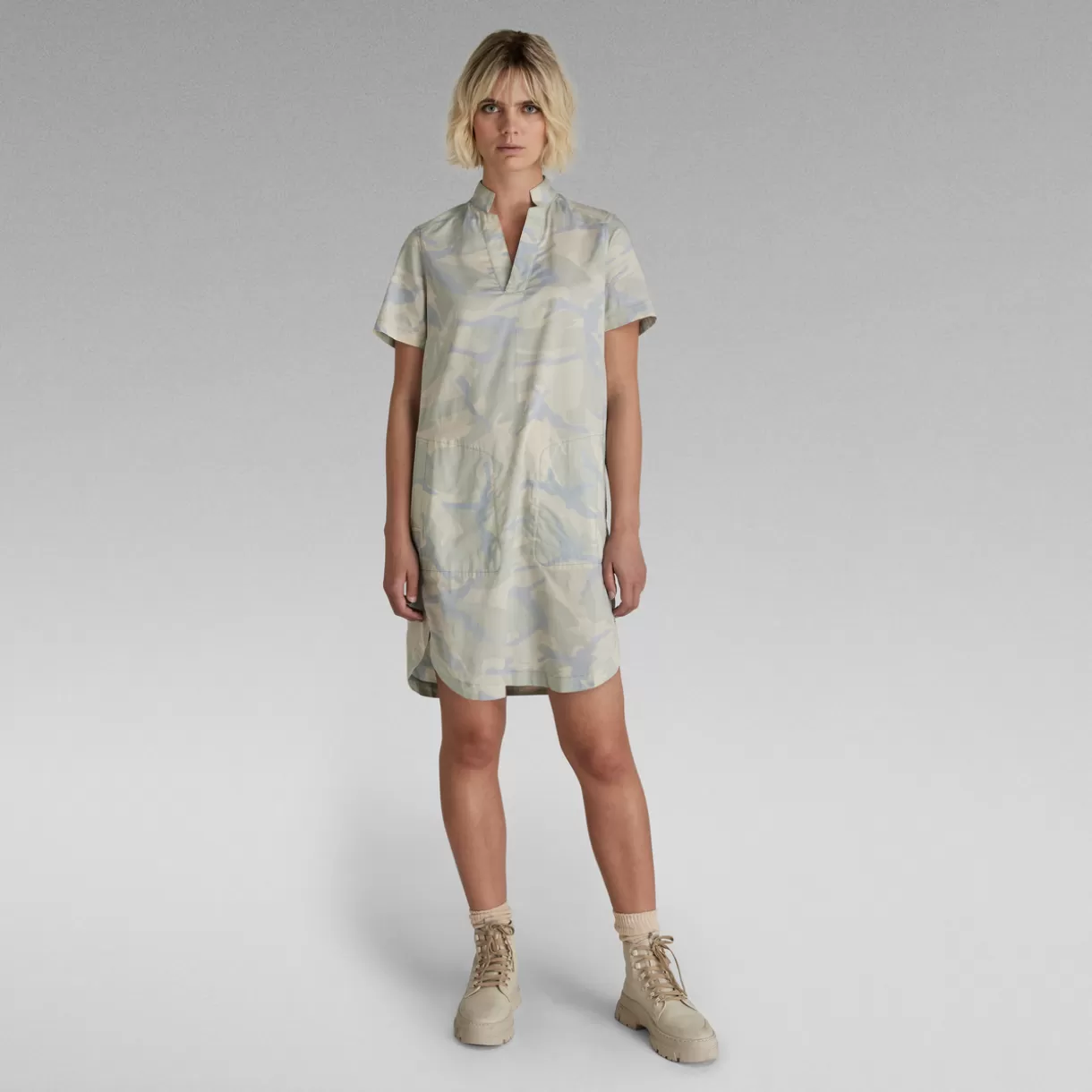 Millery V-Neck Shirt Dress*G-Star Fashion