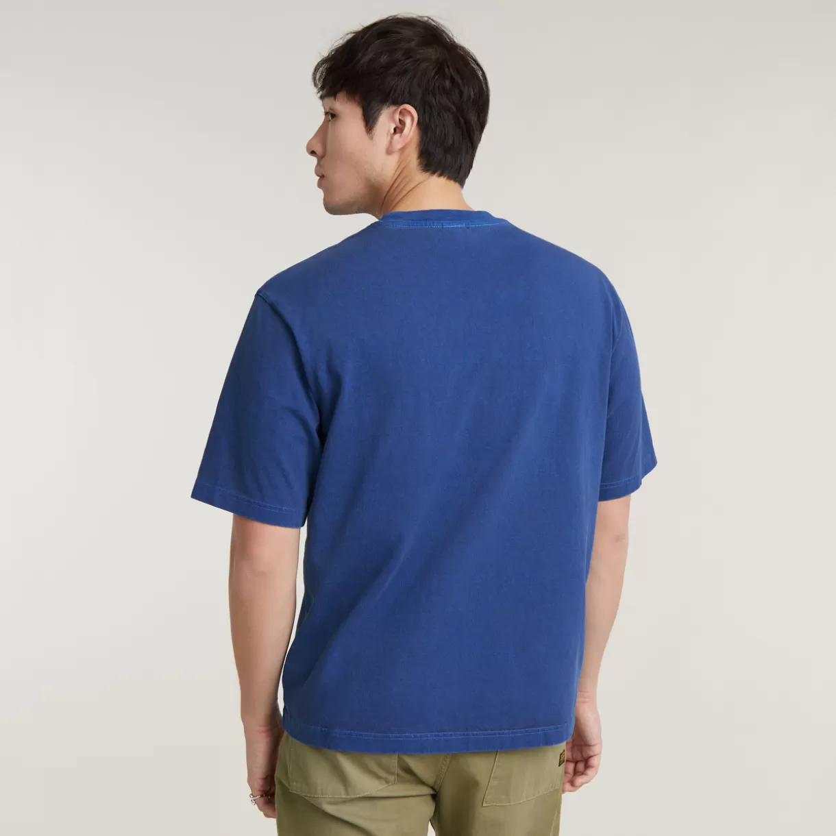 Overdyed Center Chest Boxy T-Shirt*G-Star Flash Sale