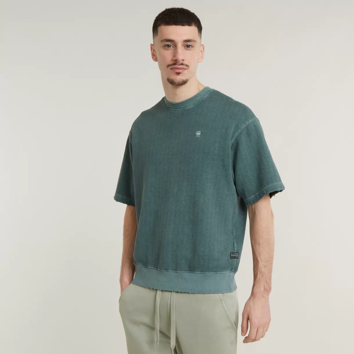 Overdyed Loose Sweater*G-Star Discount