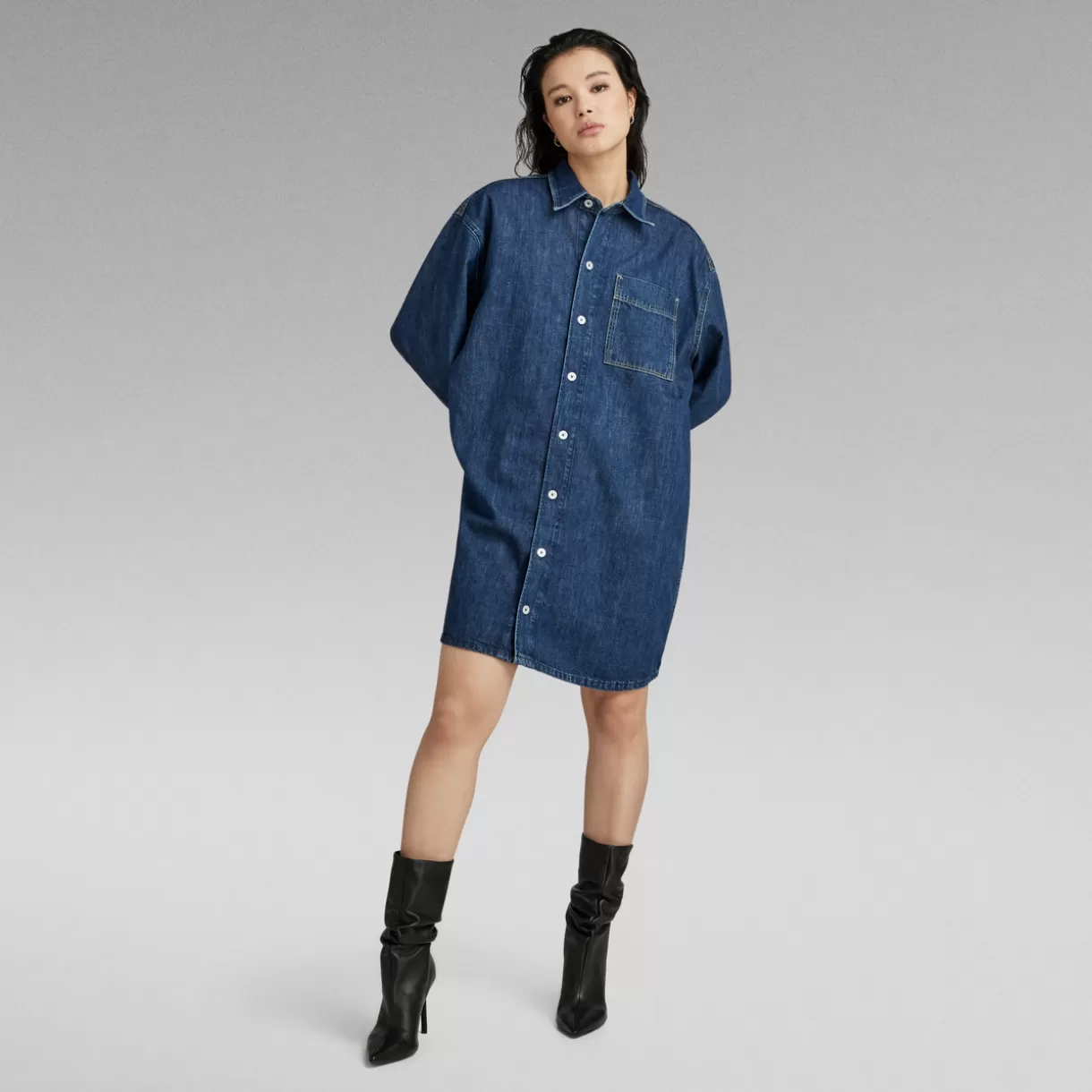 Oversized Denim Dress*G-Star Store