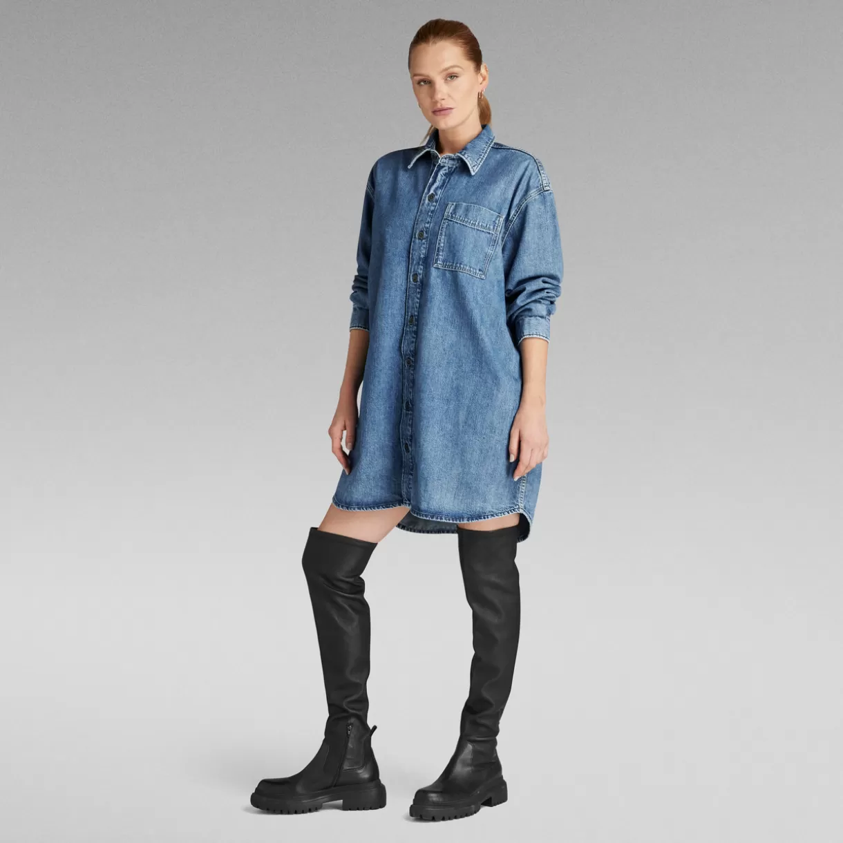 Oversized Denim Dress*G-Star Best Sale