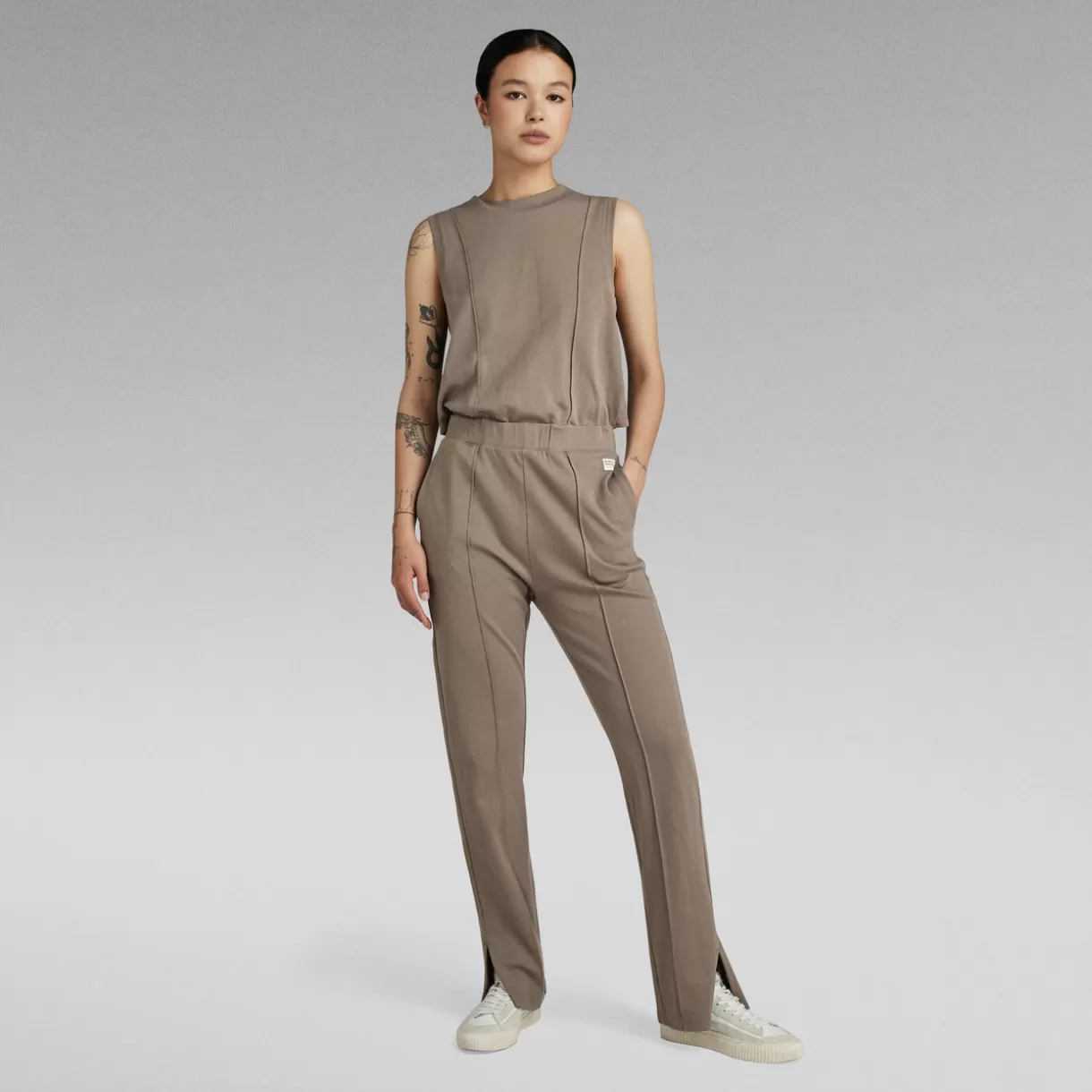 Pintucked Jumpsuit*G-Star Outlet