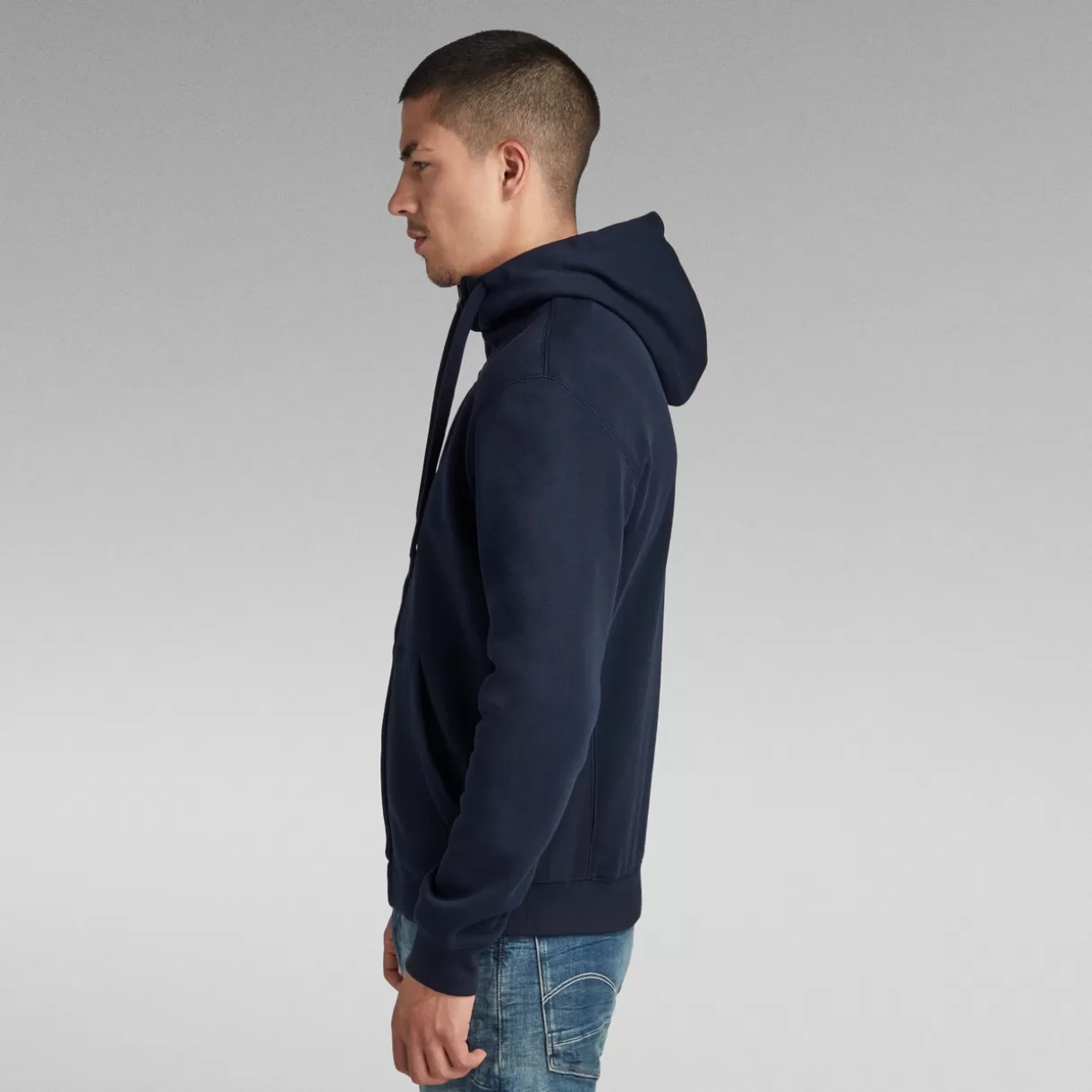 Premium Core Hooded Zip Sweater*G-Star Discount