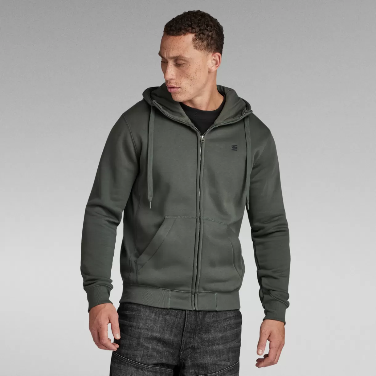 Premium Core Zip Thru Hoodie*G-Star Flash Sale