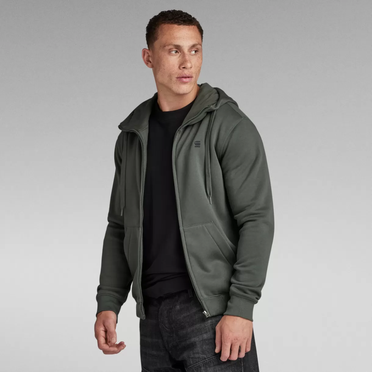 Premium Core Zip Thru Hoodie*G-Star Flash Sale