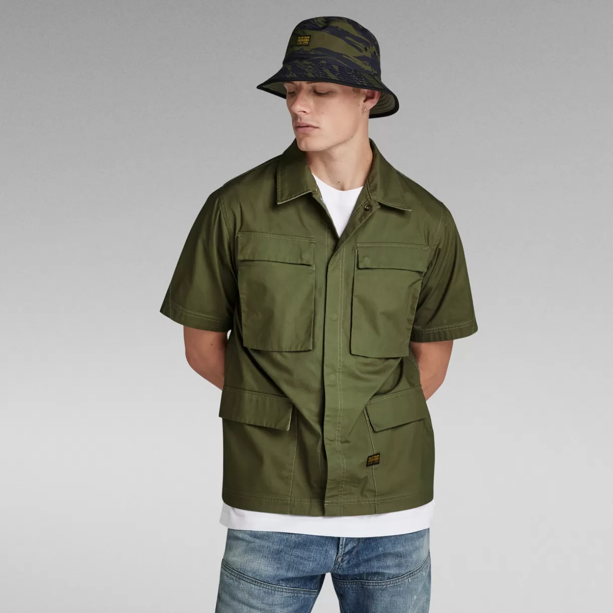 R-3N Slim Overshirt*G-Star Hot