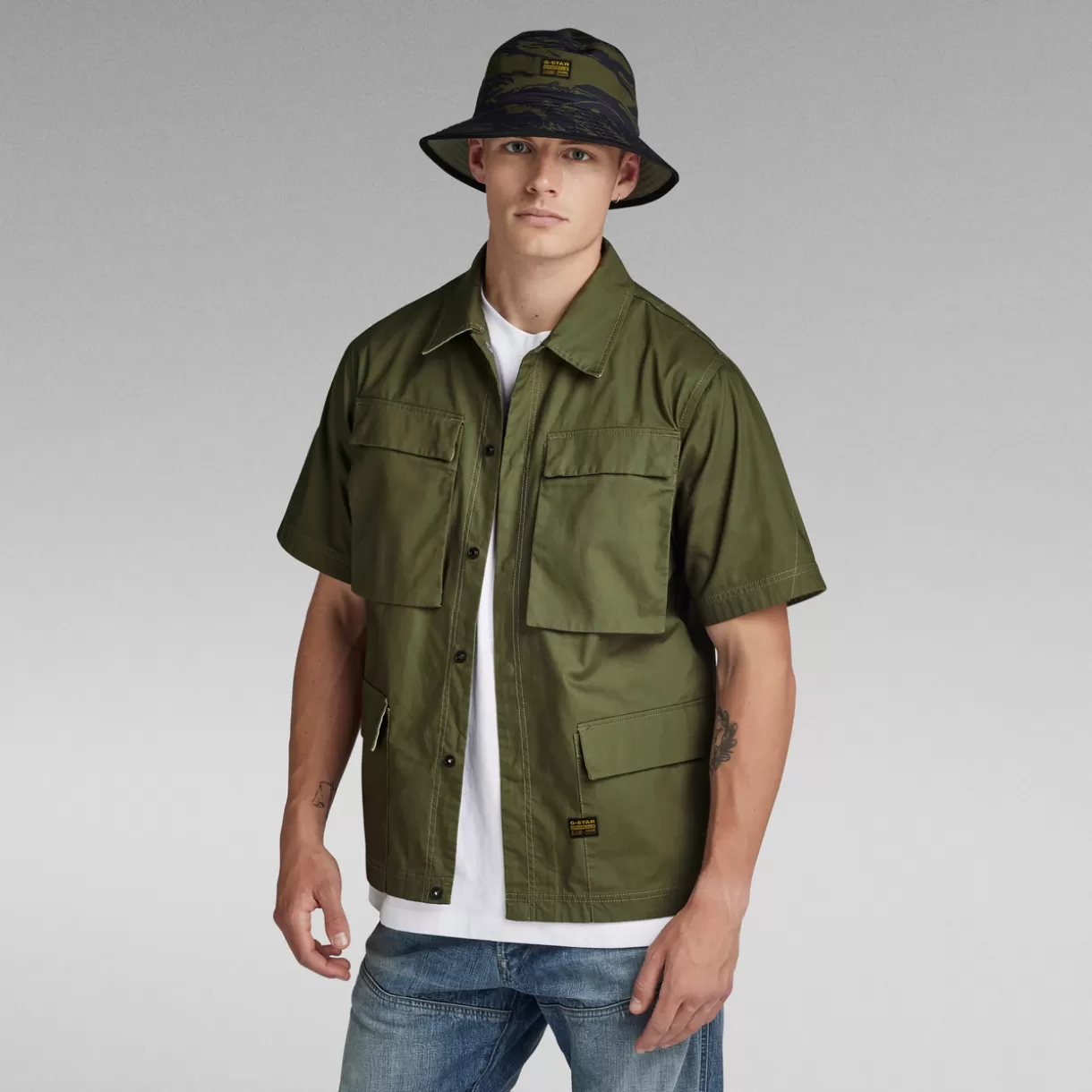 R-3N Slim Overshirt*G-Star Hot