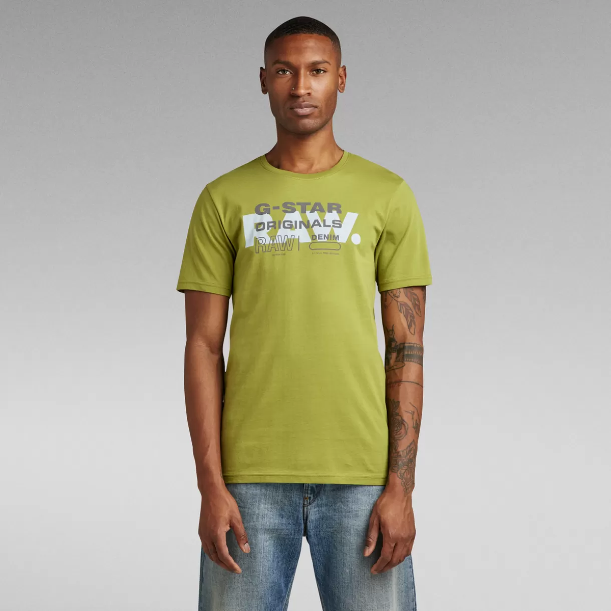 RAW Originals Slim T-Shirt*G-Star Flash Sale