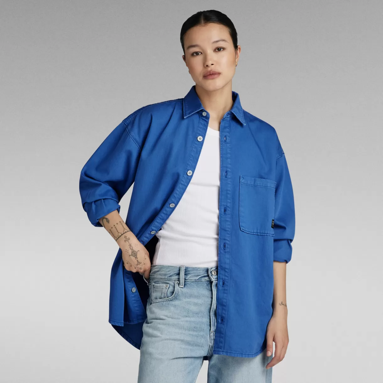 Relaxed Denim Overshirt*G-Star Online