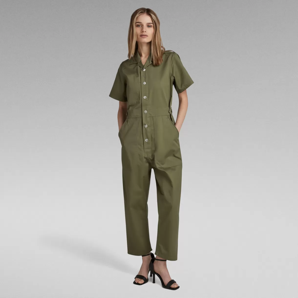 Relaxed Short Sleeve Jumpsuit*G-Star New