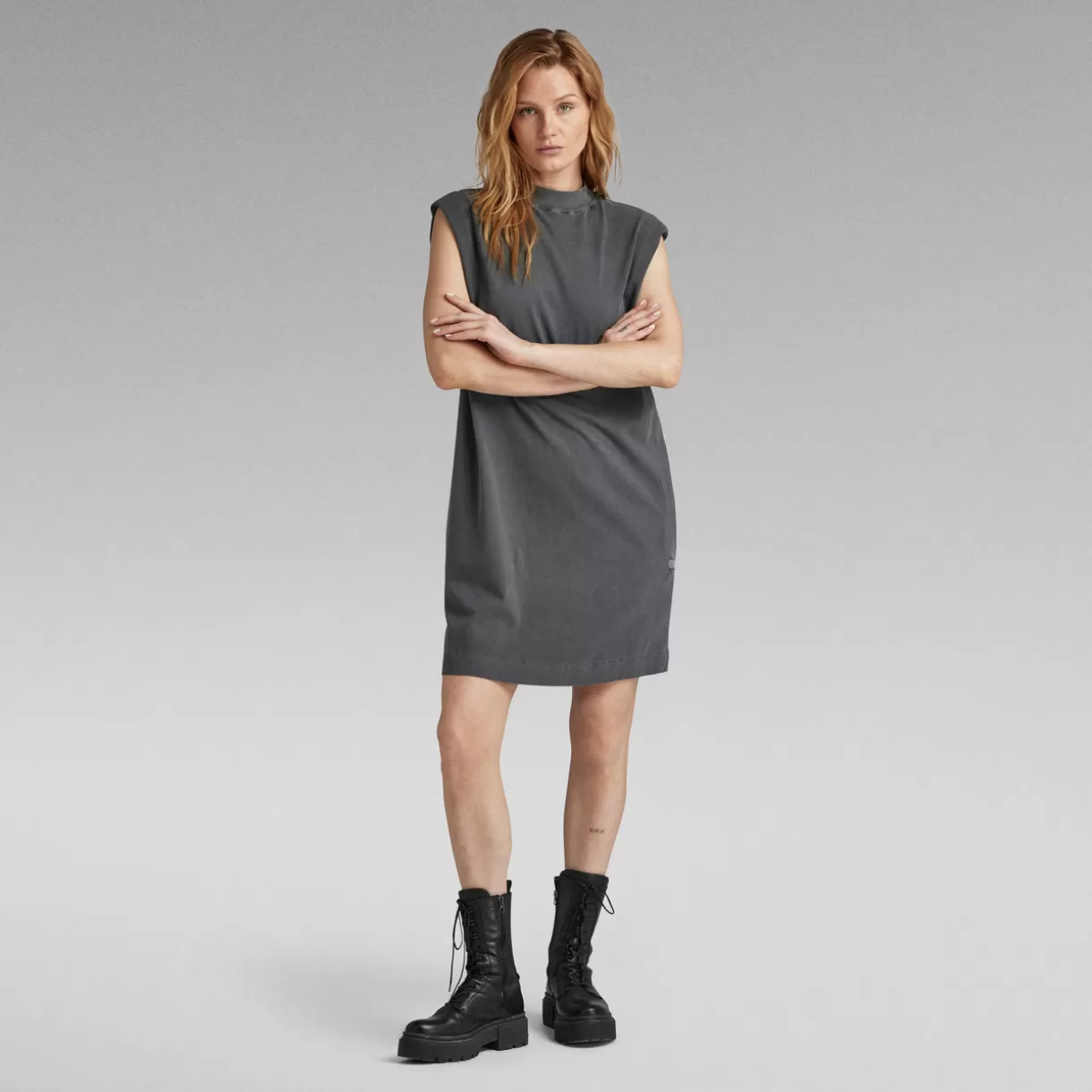 Riveted Loose Sleeveless Dress*G-Star Sale