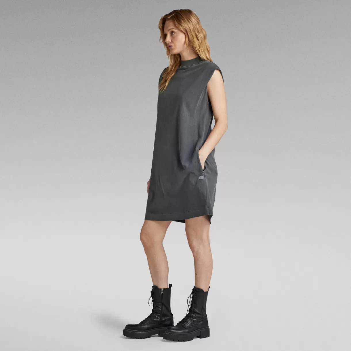 Riveted Loose Sleeveless Dress*G-Star Sale