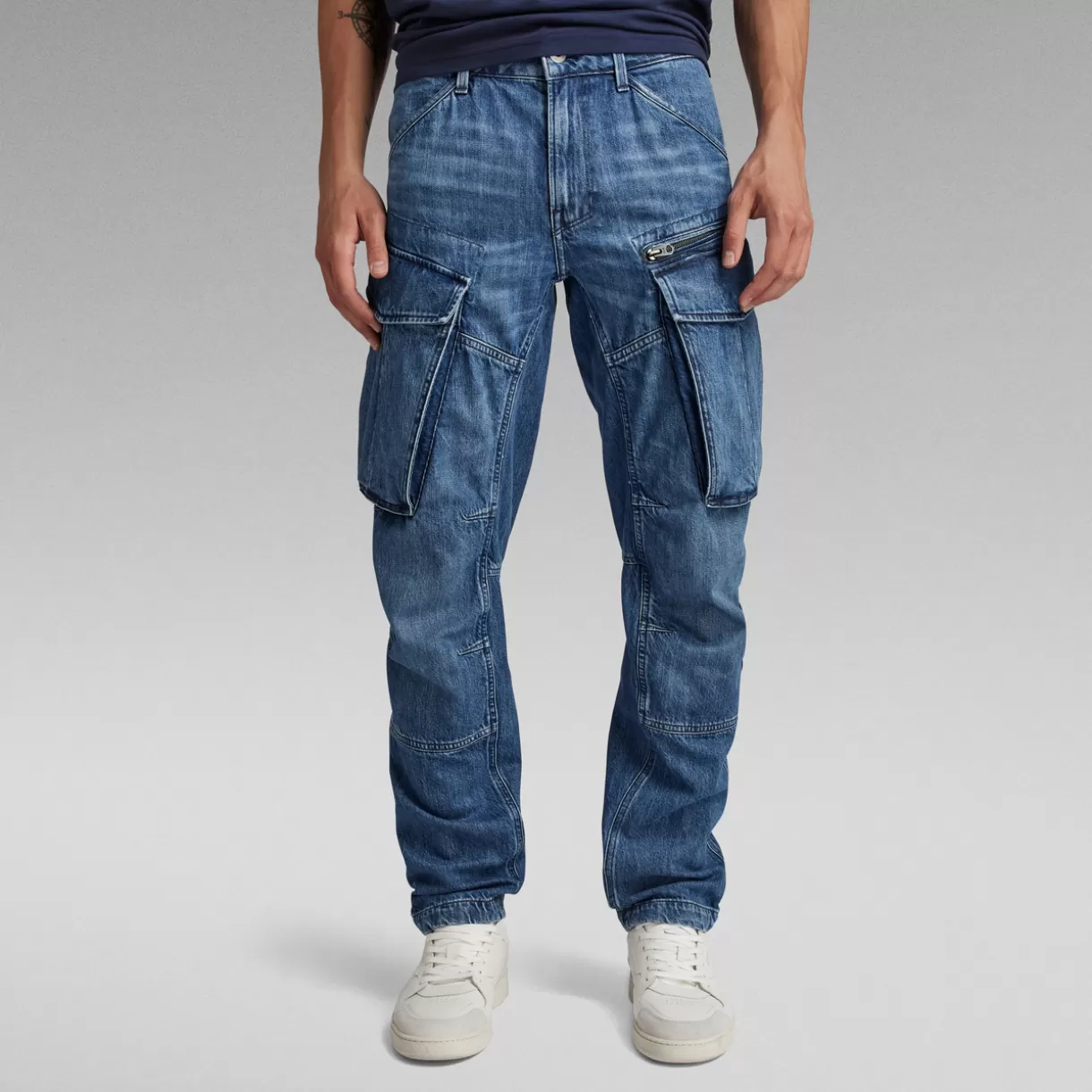 Rovic Zip 3D Regular Tapered Denim Jeans*G-Star Online