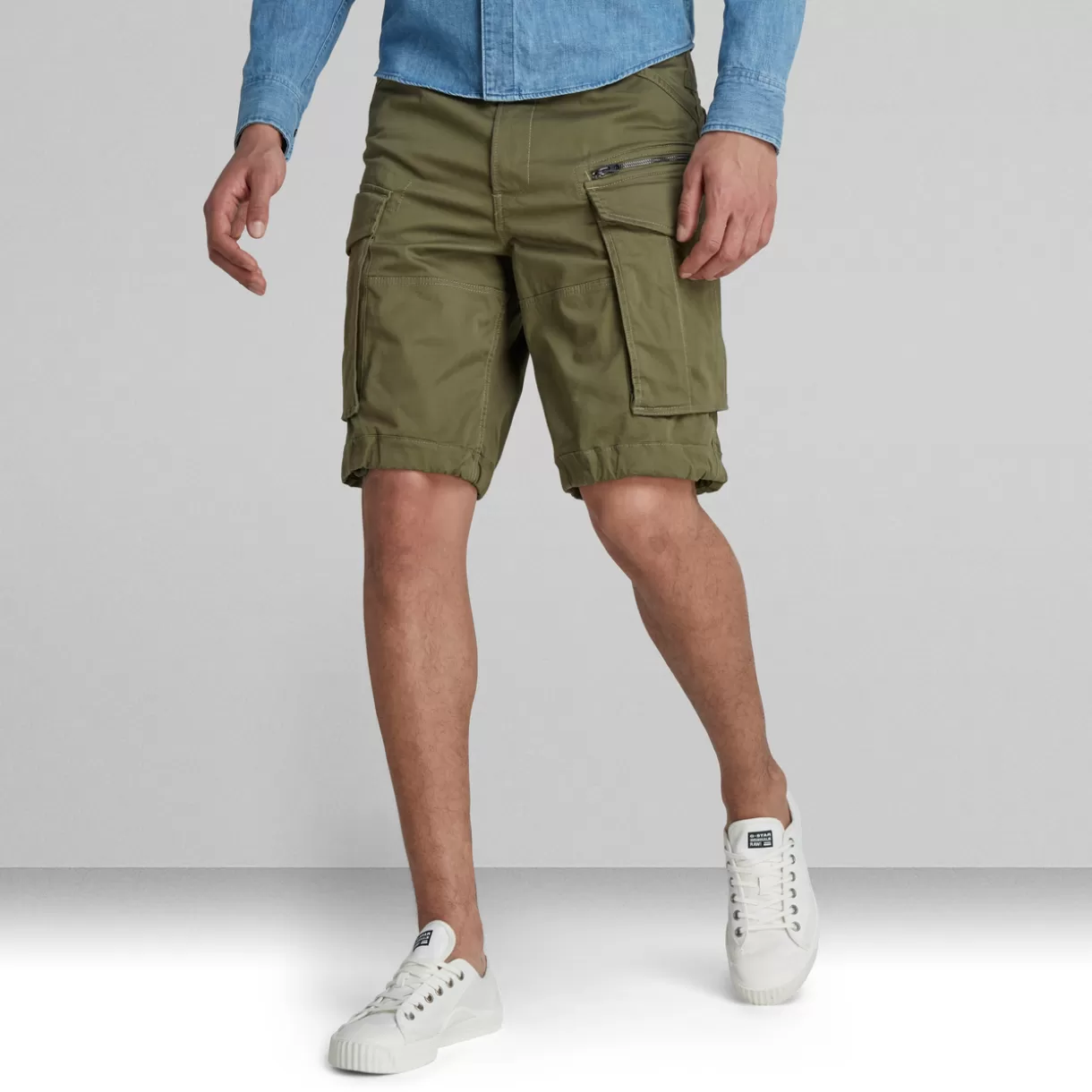 Rovic Zip Relaxed Shorts*G-Star Clearance