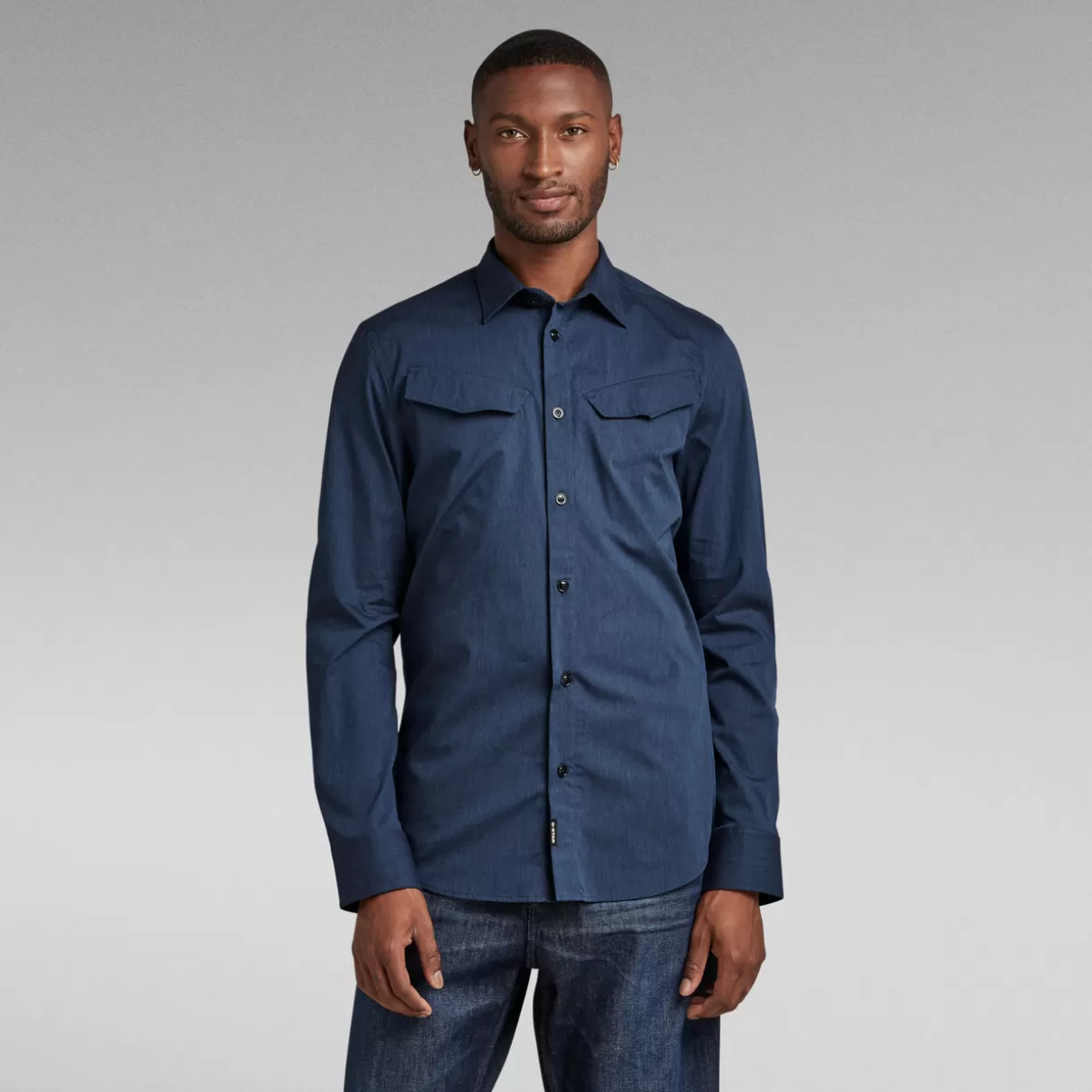 Slant Pocket Slim Shirt*G-Star Fashion