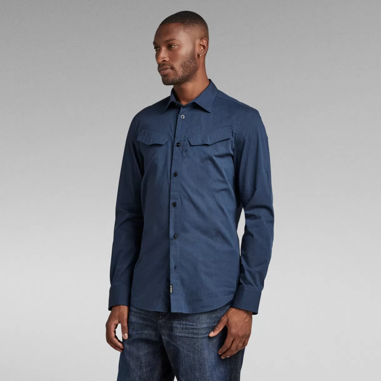 Slant Pocket Slim Shirt*G-Star Fashion