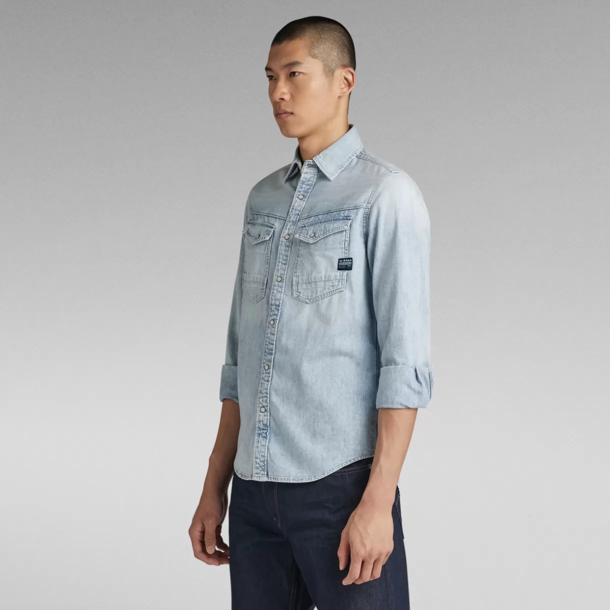 Slim Denim Shirt*G-Star Discount