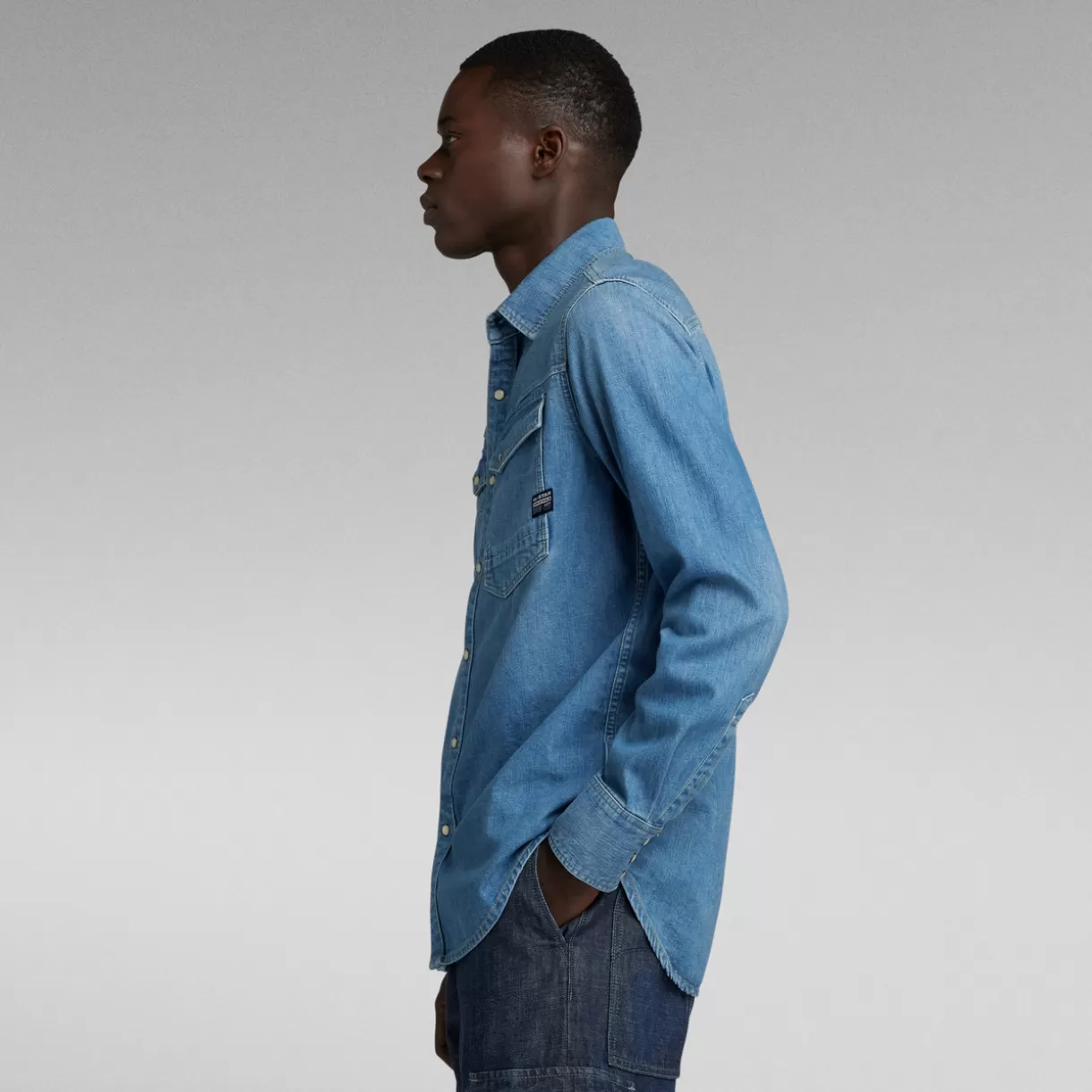 Slim Denim Shirt*G-Star Cheap