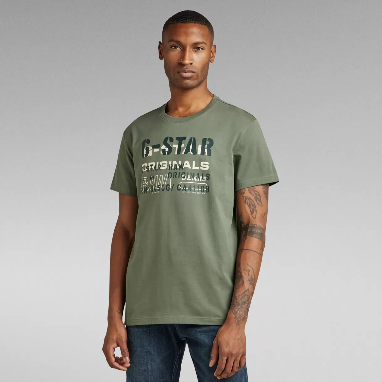 Stencil Originals T-Shirt*G-Star Cheap