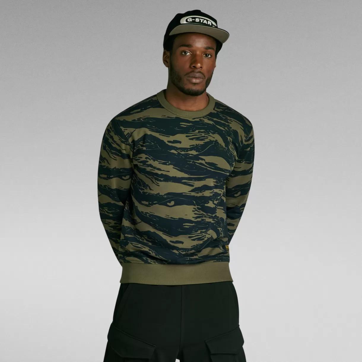 Tiger Camo Sweater*G-Star Best