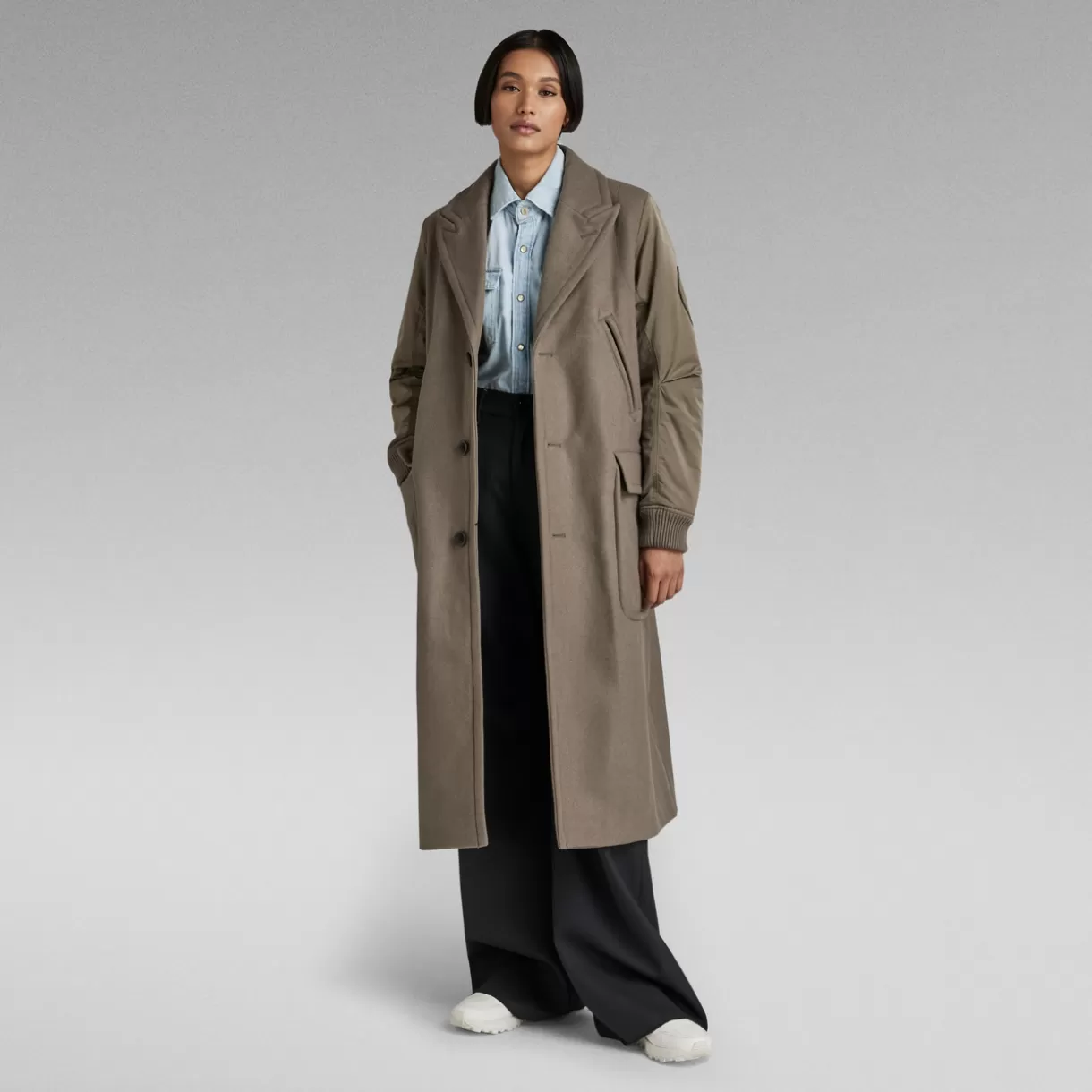 Wool Long Coat*G-Star Flash Sale