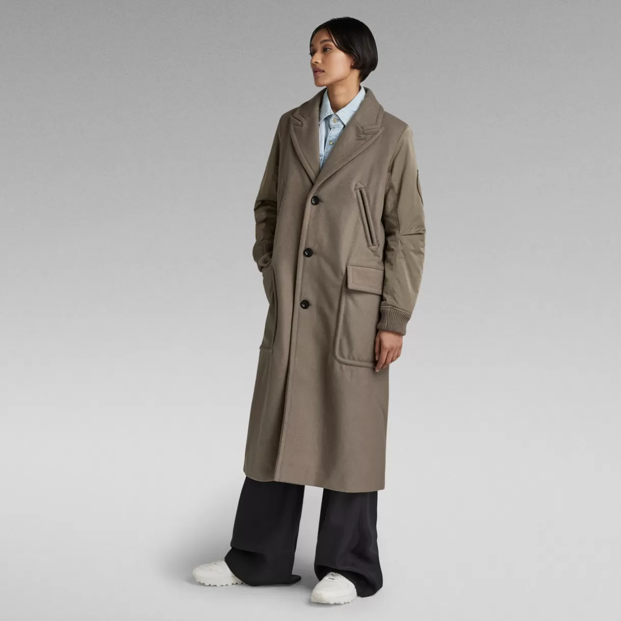 Wool Long Coat*G-Star Flash Sale