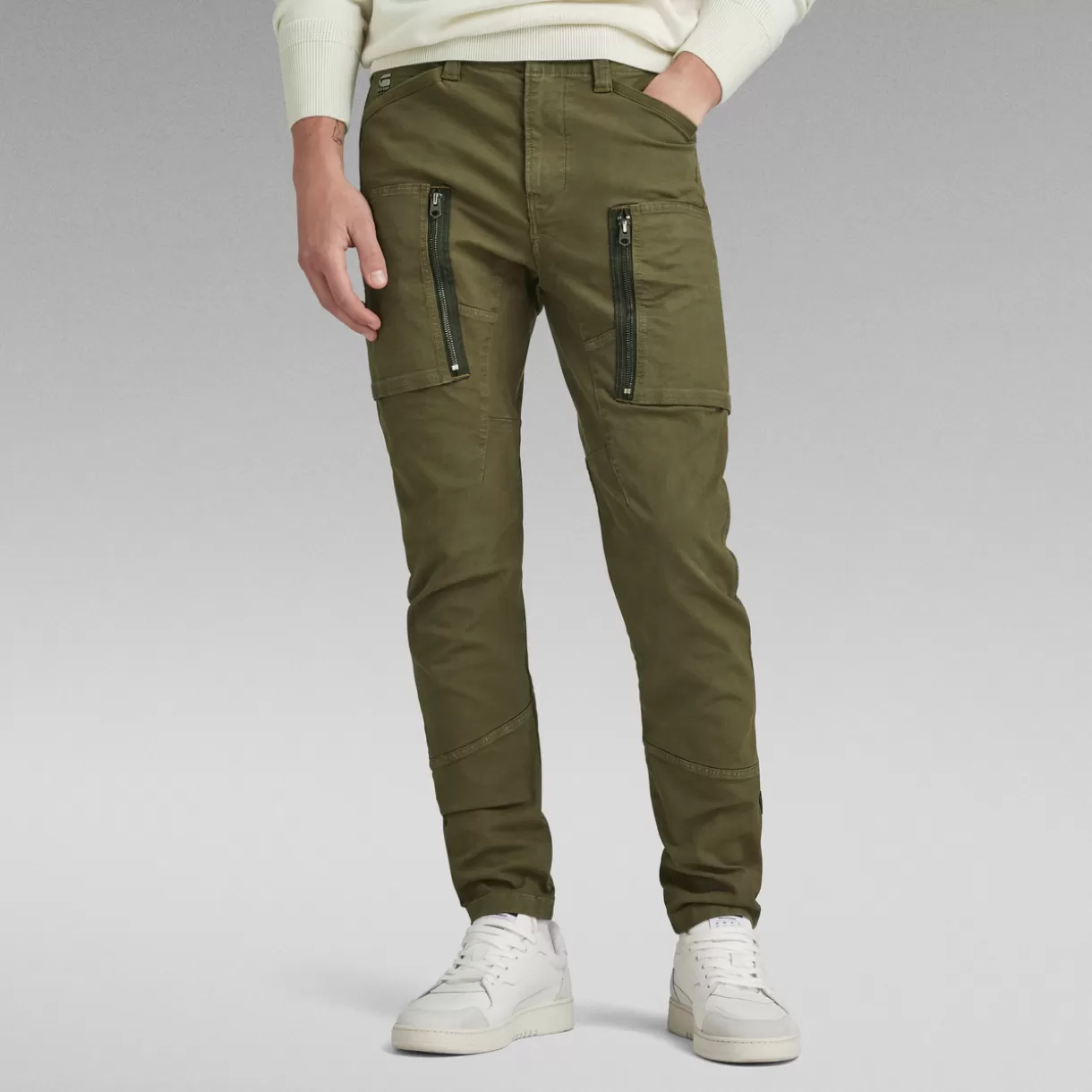 Zip Pocket 3D Skinny Cargo Pants*G-Star Cheap